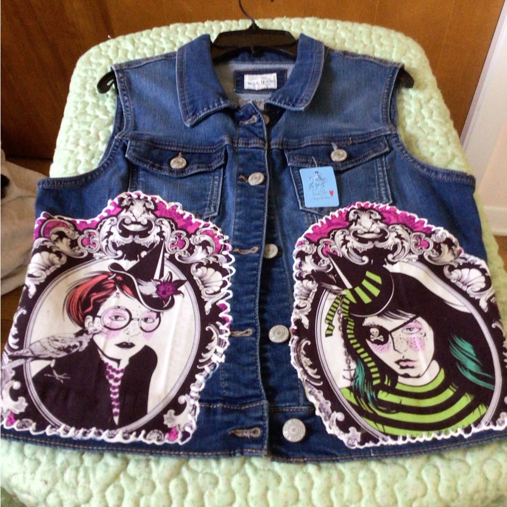 Denim vest